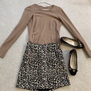 H&M Leopard Skirt